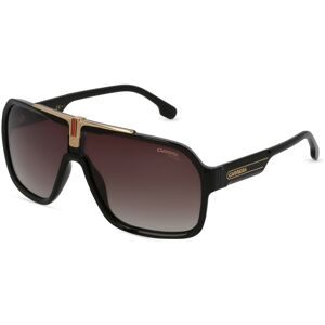 Safilo GmbH Carrera 1014/S Herren-Sonnenbrille Vollrand Monoscheibe Kunststoff-Gestell, Schwarz