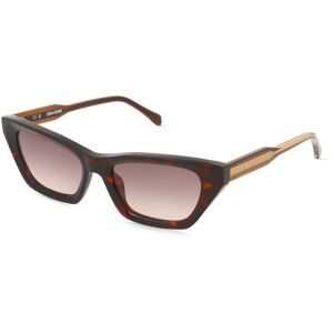 DE RIGO Vision D.A.CH. GmbH Zadig & Voltaire SZV454 Damen-Sonnenbrille Vollrand Cat Eye Kunststoff-Gestell, Havanna