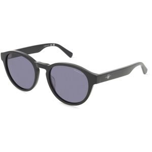 Marcolin Deutschland GmbH Gant GA00030 Herren-Sonnenbrille Vollrand Rund Acetat-Gestell, Schwarz
