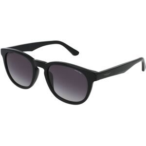 DE RIGO Vision D.A.CH. GmbH Police SPLP22 Unisex-Sonnenbrille Vollrand Panto Acetat-Gestell, Schwarz