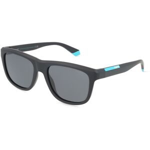 Safilo GmbH Polaroid PLD 2163/S Unisex-Sonnenbrille Vollrand Eckig Kunststoff-Gestell, Schwarz