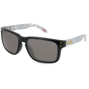 Luxottica Fashion Brillen Vertriebs GmbH Oakley OO9102 HOLBROOK Herren-Sonnenbrille Vollrand Quadratisch Kunststoff-Gestell, Schwarz