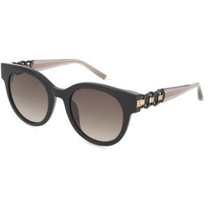 DE RIGO Vision D.A.CH. GmbH Escada SESE63 Unisex-Sonnenbrille Vollrand Panto Acetat-Gestell, Schwarz