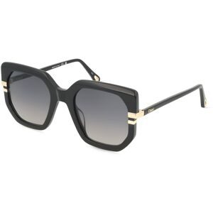 Kering Eyewear Spa Chloé CH0240S Unisex-Sonnenbrille Vollrand Butterfly Acetat-Gestell, Schwarz