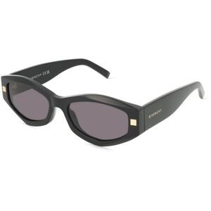 Thélios Givenchy GV40062I Damen-Sonnenbrille Vollrand Geometrisch Acetat-Gestell, Schwarz