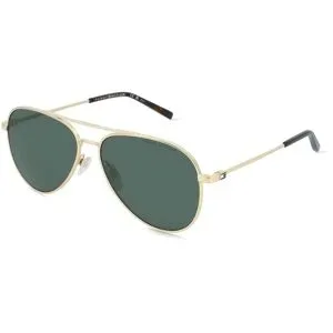 Safilo GmbH Tommy Hilfiger TH 2336/S Herren-Sonnenbrille Vollrand Pilot Edelstahl-Gestell, Gold