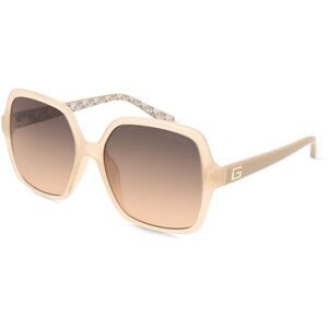 Marcolin Deutschland GmbH Guess GU7921-H Unisex-Sonnenbrille Vollrand Quadratisch Acetat Spritzguss-Gestell, Beige