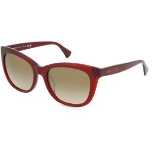 Luxottica Fashion Brillen Vertriebs GmbH Ralph RA5324U Damen-Sonnenbrille Vollrand Quadratisch Acetat-Gestell, Rot