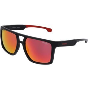 Safilo GmbH Carrera CARDUC 018/S Herren-Sonnenbrille Vollrand Pilot Kunststoff-Gestell, Schwarz