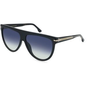 Safilo GmbH Victoria Beckham VB 1004/S Damen-Sonnenbrille Vollrand Browline Acetat-Gestell, Schwarz