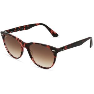 Luxottica Fashion Brillen Vertriebs GmbH Ray-Ban RB 2185 WAYFARER II Unisex-Sonnenbrille Vollrand Butterfly Acetat-Gestell, Havanna