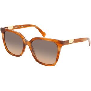 Marchon Germany GmbH Longchamp LO772SN Damen-Sonnenbrille Vollrand Butterfly Acetat-Gestell, Braun