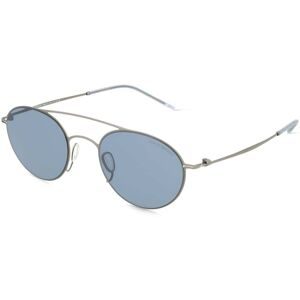 Luxottica Fashion Brillen Vertriebs GmbH Giorgio Armani AR6169 Herren-Sonnenbrille Vollrand Rund Metall-Gestell, Grau
