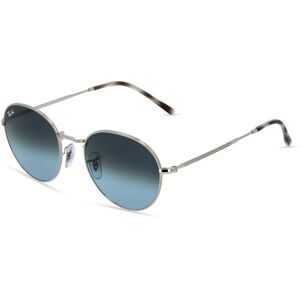 Luxottica Fashion Brillen Vertriebs GmbH Ray-Ban RB 3582 DAVID Unisex-Sonnenbrille Vollrand Panto Metall-Gestell, Silber
