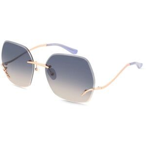 Marcolin Deutschland GmbH Guess GU00268 Damen-Sonnenbrille Vollrand Butterfly Metall-Gestell, Pink