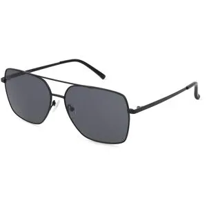 Wenzhou Bada Optical Co. , LTD Fielmann BD 557 SUN FA VIKTOR Herren-Sonnenbrille Vollrand Quadratisch Edelstahl-Gestell, Schwarz
