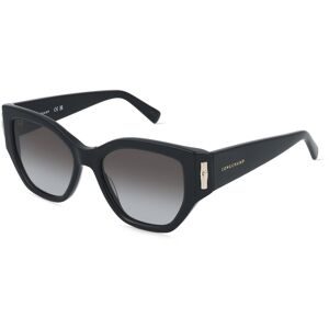 Marchon Germany GmbH Longchamp LO764S N Damen-Sonnenbrille Vollrand Butterfly Acetat-Gestell, Schwarz