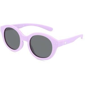 Optim OKIDOKI JIMMY SUN LITTLE (3-5) Kinder-Sonnenbrille Vollrand Panto Kunststoff-Gestell, Lila
