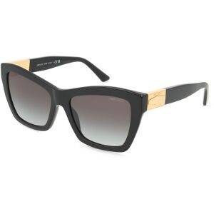 Luxottica Fashion Brillen Vertriebs GmbH Jimmy Choo JC5031 Damen-Sonnenbrille Vollrand Cat Eye Acetat-Gestell, Schwarz
