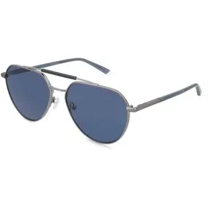Marchon Germany GmbH Calvin Klein CK26100S Unisex-Sonnenbrille Vollrand Pilot Metall-Gestell, Grau