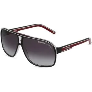 Safilo GmbH Carrera GRAND PRIX 2 Herren-Sonnenbrille Vollrand Quadratisch Acetat-Gestell, Schwarz