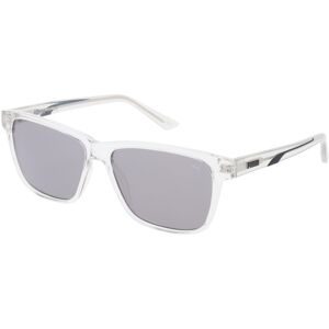 Kering Eyewear Spa Puma PU0467S Unisex-Sonnenbrille Vollrand Quadratisch Acetat Spritzguss-Gestell, Weiß