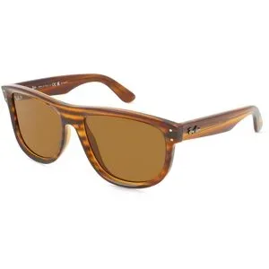 Luxottica Fashion Brillen Vertriebs GmbH Ray-Ban RBR0501S BOYFRIEND REVERSE Unisex-Sonnenbrille Vollrand Quadratisch Kunststoff-Gestell, Havanna