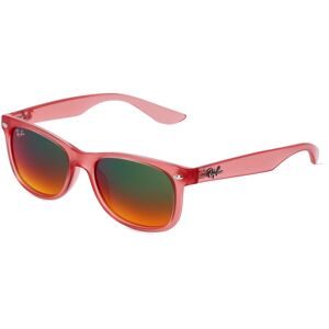 Luxottica Fashion Brillen Vertriebs GmbH Ray-Ban Junior RJ9052S Kinder-Sonnenbrille Vollrand Quadratisch Kunststoff-Gestell, Blau