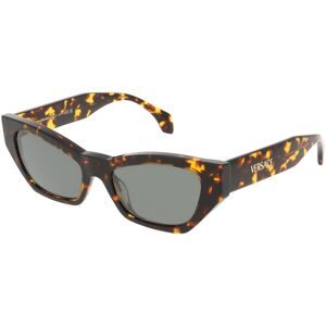 Luxottica Fashion Brillen Vertriebs GmbH Versace VE4488U Damen-Sonnenbrille Vollrand Butterfly Acetat-Gestell, Havanna