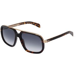 Safilo GmbH David Beckham DB 7101/S Herren-Sonnenbrille Vollrand Pilot Acetat-Gestell, Havanna