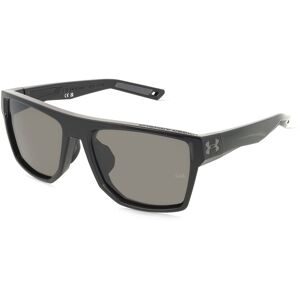 Safilo GmbH Under Armour UA LAUNCH 2/G Herren-Sonnenbrille Vollrand Eckig Kunststoff-Gestell, Schwarz