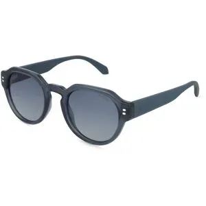 Safilo GmbH Polaroid PLD 6249/S/X Herren-Sonnenbrille Vollrand Panto Kunststoff-Gestell, Grau