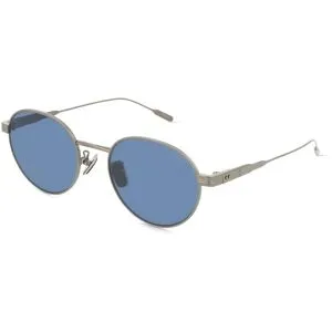 Luxottica Fashion Brillen Vertriebs GmbH Moncler ME4006TD Subtila Unisex-Sonnenbrille Vollrand Rund Metall-Gestell, Grau