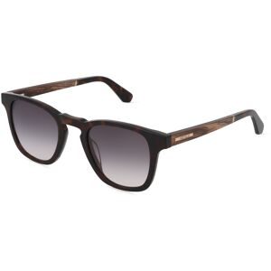 Masterdis Woodfellas 11717 MINDSET Unisex-Sonnenbrille Vollrand Quadratisch Kunststoff-Gestell, Havanna
