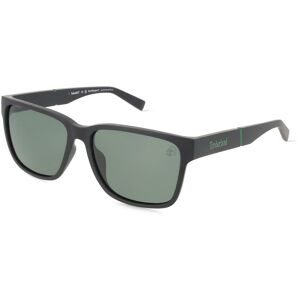 Marcolin Deutschland GmbH Timberland TB9335-H Unisex-Sonnenbrille Vollrand Quadratisch Acetat Spritzguss-Gestell, Schwarz