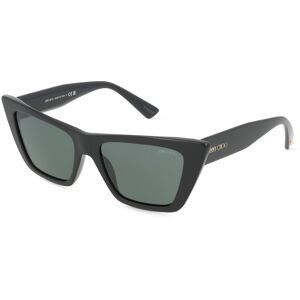 Luxottica Fashion Brillen Vertriebs GmbH Jimmy Choo JC5028 Damen-Sonnenbrille Vollrand Cat Eye Acetat-Gestell, Schwarz