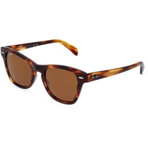 Luxottica Fashion Brillen Vertriebs GmbH Ray-Ban RB0707S Unisex-Sonnenbrille Vollrand Quadratisch Propionat-Gestell, Havanna