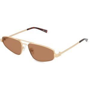 Tree Distribution GmbH Le Specs LSU2652336 TREASURE Damen-Sonnenbrille Vollrand Pilot Metall-Gestell, Gold