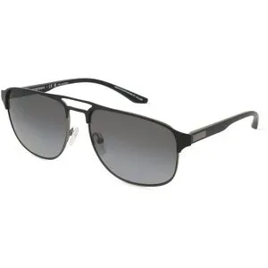 Luxottica Fashion Brillen Vertriebs GmbH Emporio Armani EA2144 Herren-Sonnenbrille Vollrand Pilot Metall-Gestell, Grau