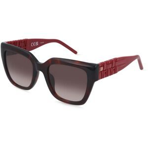 DE RIGO Vision D.A.CH. GmbH Escada SESG36 Damen-Sonnenbrille Vollrand Quadratisch Kunststoff-Gestell, Rot