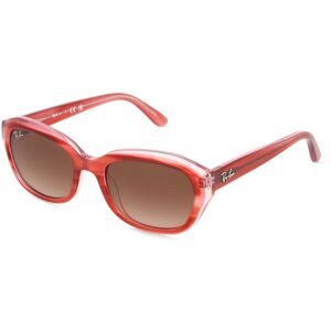Luxottica Fashion Brillen Vertriebs GmbH Ray-Ban Junior RJ9081S Kinder-Sonnenbrille Vollrand Geometrisch Acetat-Gestell, Pink