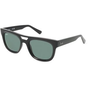 Luxottica Fashion Brillen Vertriebs GmbH Ray-Ban RB4426 PHIL Unisex-Sonnenbrille Vollrand Quadratisch Acetat-Gestell, Schwarz