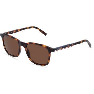 Marchon Germany GmbH Lacoste L915S Unisex-Sonnenbrille Vollrand Quadratisch Kunststoff-Gestell, Havanna