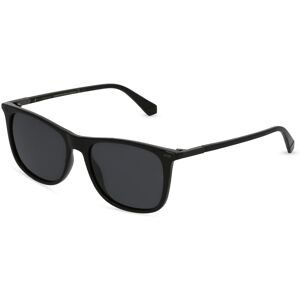 Safilo GmbH Polaroid PLD 2109/S Herren-Sonnenbrille Vollrand Quadratisch Kunststoff-Gestell, Schwarz