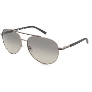 Marcolin Deutschland GmbH Timberland TB00039 Herren-Sonnenbrille Vollrand Pilot Metall-Gestell, Grau