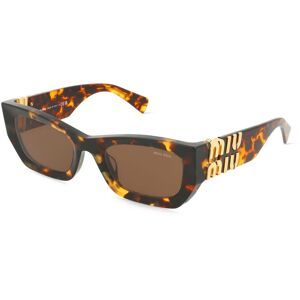 Luxottica Fashion Brillen Vertriebs GmbH Miu Miu MU09WS Damen-Sonnenbrille Vollrand Eckig Acetat-Gestell, Gelb