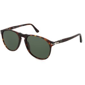 Luxottica Fashion Brillen Vertriebs GmbH Persol 0PO9649S Herren-Sonnenbrille Vollrand Pilot Acetat-Gestell, Havanna