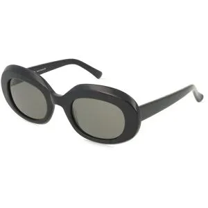 Suncute Industries Co., Ltd. Fielmann MC 650 SUN FA LUCIA Damen-Sonnenbrille Vollrand Oval Acetat Extrudiert-Gestell, Schwarz