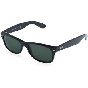 Luxottica Fashion Brillen Vertriebs GmbH Ray-Ban RB 2132 NEW WAYFARER Unisex-Sonnenbrille Vollrand Quadratisch Propionat-Gestell, Schwarz