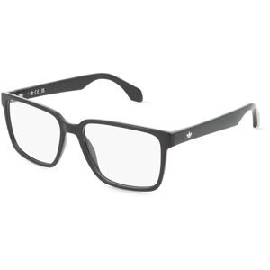 Marcolin Deutschland GmbH Adidas OR5093 Unisex-Brille inkl. Gläser Vollrand Quadratisch Kunststoff-Gestell 54/16/145, Schwarz
